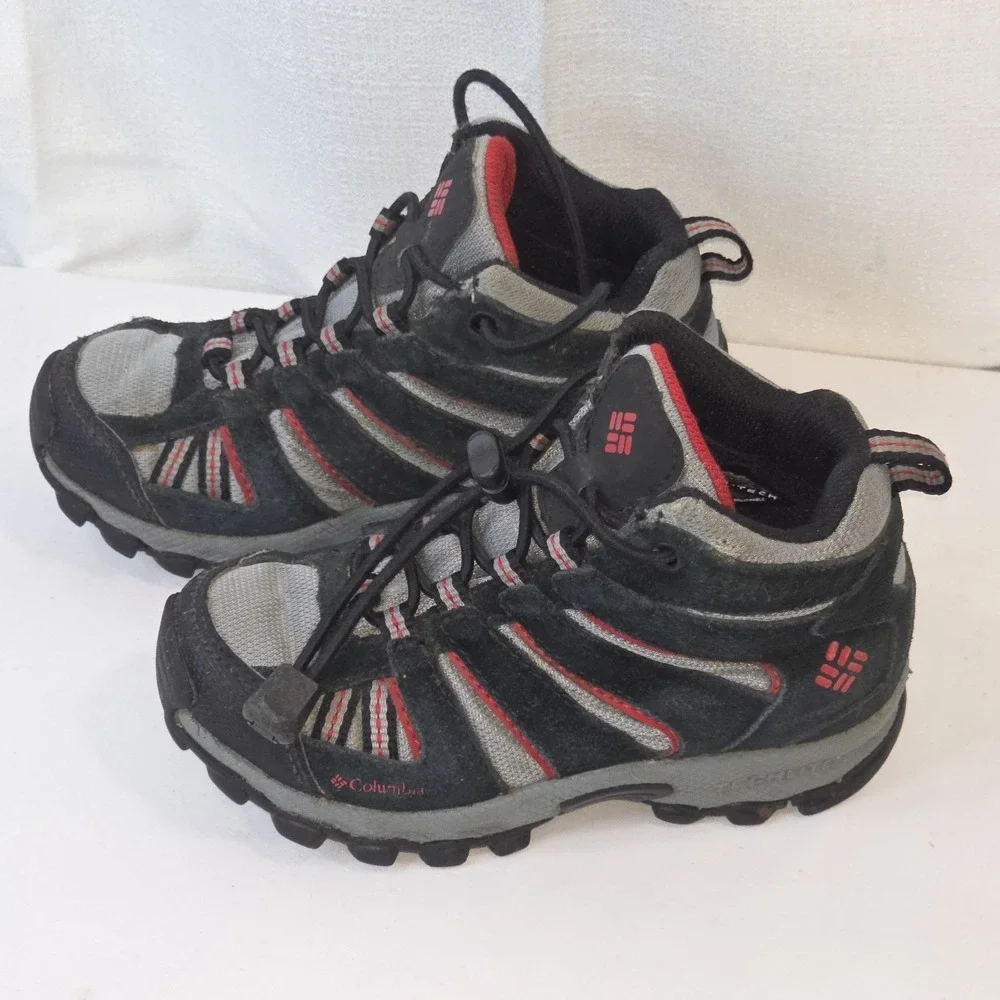 Columbia Youth North Plains Mid Waterproof Hiking Boot Size US 10Y EU 27